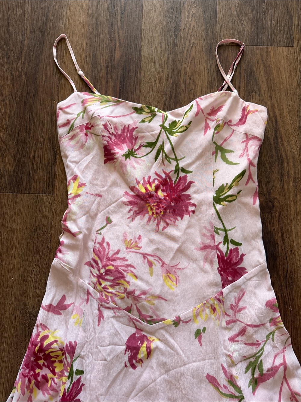 Reformation Bea Pink Floral Maxi Dress - Picture 4 of 8